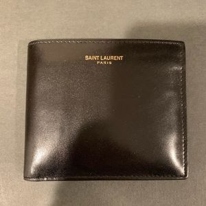 Saint Laurent Bifold Leather Wallet